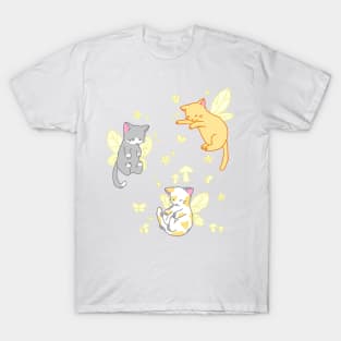 fairy kitties (classic yellow) T-Shirt